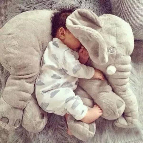 Sleeping Back Cushion Elephant Doll