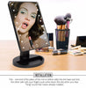 LED Lights Touch Screen Makeup Mirror