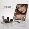 LED Lights Touch Screen Makeup Mirror