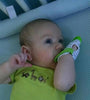 silicon teething pacifier glove