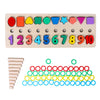 Montessori Math Toys 3 In 1 Digital Shape