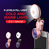 2 in 1 LED Ring Light & Lens Kit