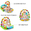 BABY PLAY GYM MULTI-FUNCTION PIANO FITNESS RACK 3 IN 1 MUSIC INFANT ACTIVITY PLAY MAT