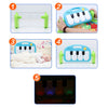 BABY PLAY GYM MULTI-FUNCTION PIANO FITNESS RACK 3 IN 1 MUSIC INFANT ACTIVITY PLAY MAT