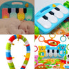 BABY PLAY GYM MULTI-FUNCTION PIANO FITNESS RACK 3 IN 1 MUSIC INFANT ACTIVITY PLAY MAT