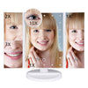 LED Lights Touch Screen Makeup Mirror